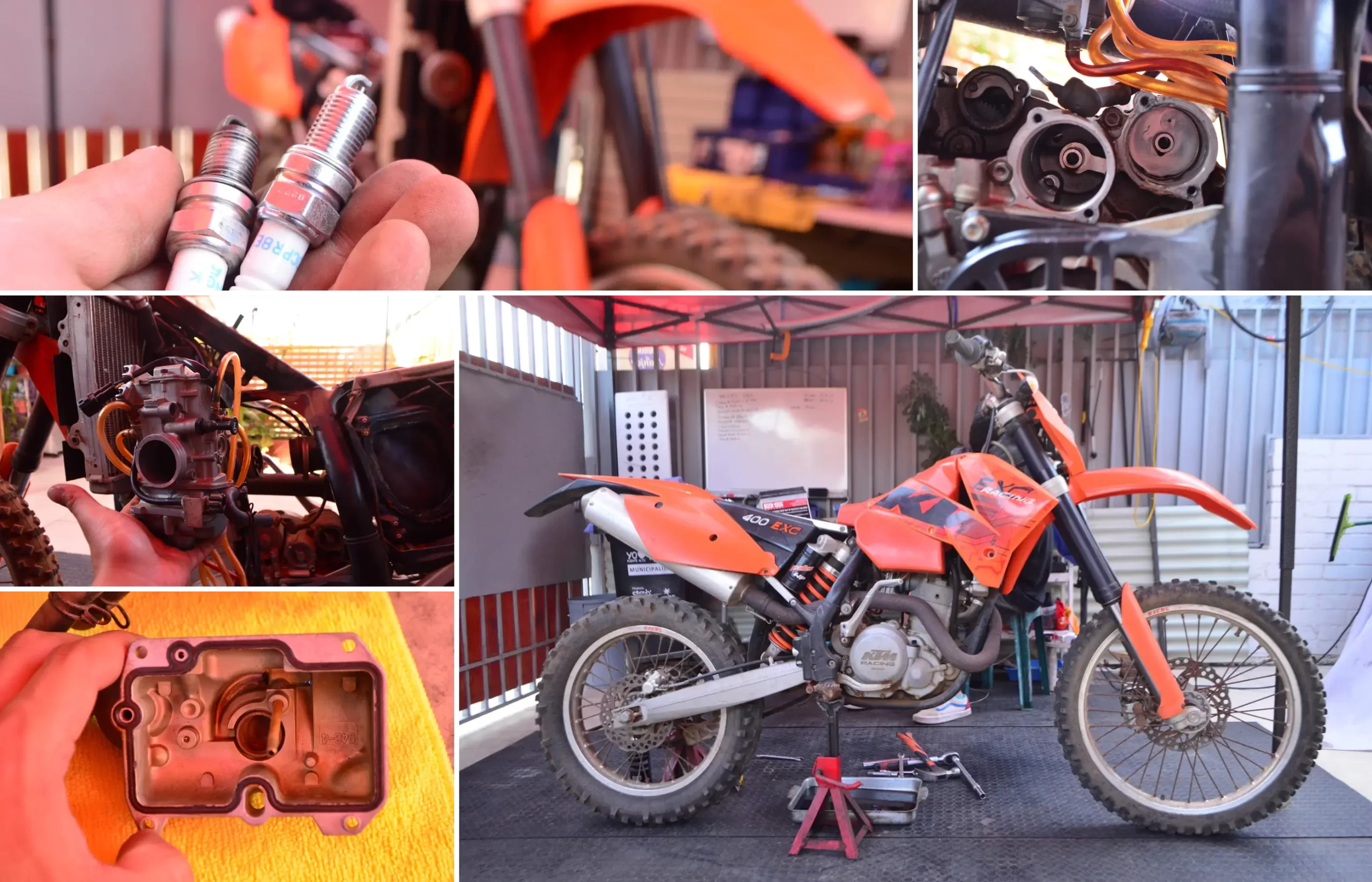 KTM EXC 400 – Work Demostration